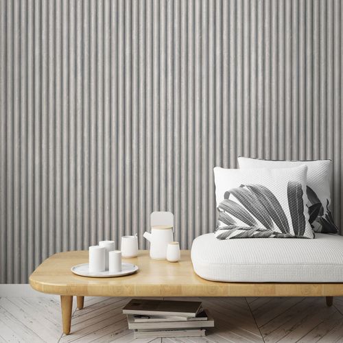 Vliestapete-3D-Optik-Streifen-Grau-Creme-81696-63223250