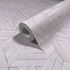 Non-woven wallpaper tiles wood look grey beige 81699 2