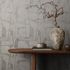 Non-woven wallpaper abstract beige grey gold metallic 82453 1
