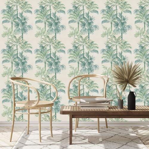 Vliestapete-Dschungel-Palmen-Beige-Gruen-82456-63223271_3