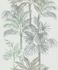 Non-woven wallpaper palm leaves beige green grey 82457 4