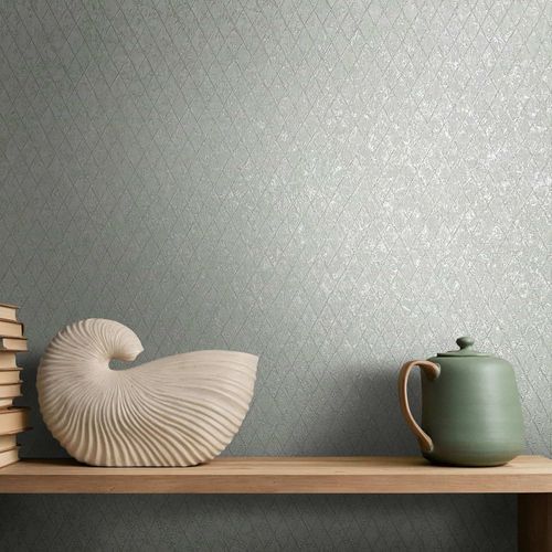 Vliestapete-Grafik-Rauten-Hellgrau-Silber-Metallic-35536-63223425_1