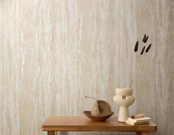 Vliestapete-Shabby-Urban-Beige-Creme-Silber-Metallic-35154-63223547