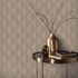 Tapete Guido Maria Kretschmer Rauten Braun 10524-11 Raum 1
