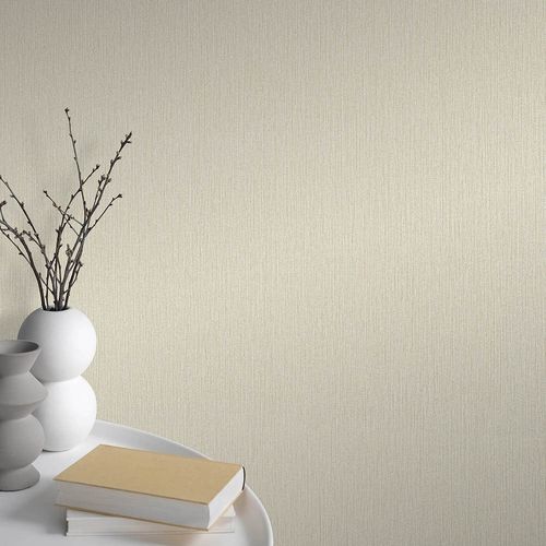 Tapete Guido Maria Kretschmer Struktur Beige 10542-02 Raum