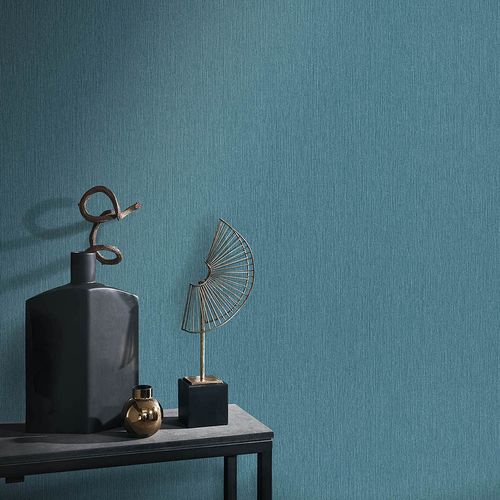 Tapete Guido Maria Kretschmer Struktur Blau 10542-08 Raum