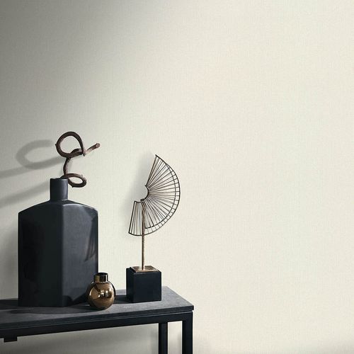 Tapete Guido Maria Kretschmer Struktur Creme Beige Raum