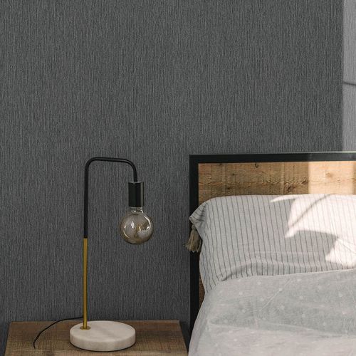 Tapete Guido Maria Kretschmer Struktur Schwarz 10542-15 Raum