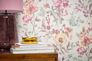 Vliestapete Floral Vintage Creme Rosa 79061-1 Raum 4