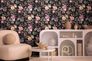 Vliestapete Floral Vintage Schwarz Rosa 79061-2 Zimmer 5
