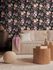 Vliestapete Floral Vintage Schwarz Rosa 79061-2 Wohnzimmer 6