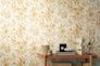 Vliestapete Floral Vintage Creme Gold Metallic 79061-4 Raum 4
