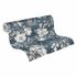 Vliestapete Floral Vintage Blau Silber Metallic 79061-5 Rolle 2