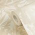 Vliestapete Blattmuster Dschungel Creme Beige 79063-1 Detail 3