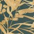 Vliestapete Blattmuster Dschungel Petrol Beige 79063-6 Ausschnitt 9