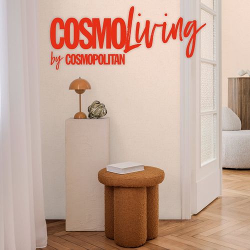 Vliestapete Uni Struktur Rosa Creme Metallic 79066-6 COSMOLiving