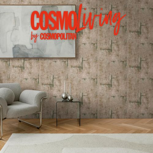 Vliestapete Betonoptik Shabby Beige Metallic 79085-4 COSMOLiving