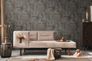 Vliestapete Betonoptik Shabby Anthrazit Metallic 79085-5 Wohnzimmer 6