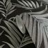 Non-woven wallpaper Tropical Black Silver Metallic 79108-7 3