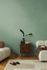 Non-woven wallpaper plain textile look green 79110-1 5