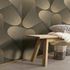 Vliestapete Grafik Vintage Grau Gold Metallic 10423-15 Zimmer 4