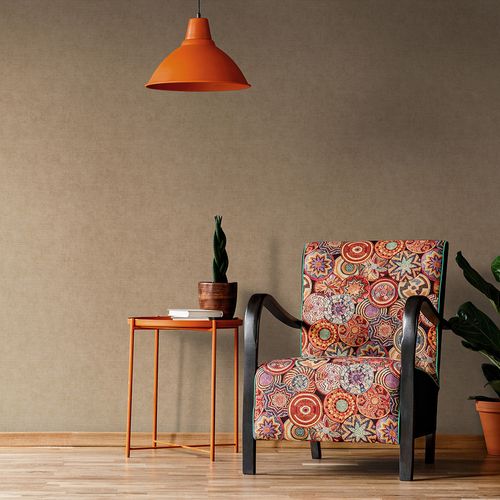 Vliestapete Einfarbig Modern Gold Metallic 10473-30 Raum