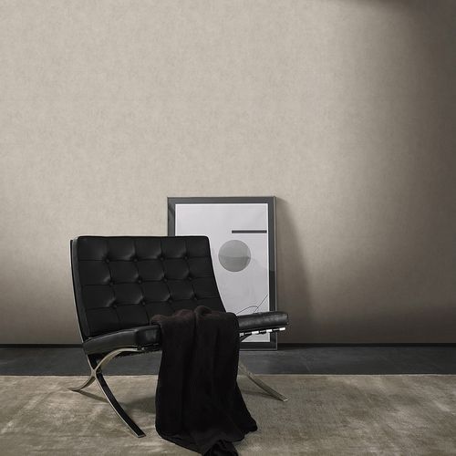 Vliestapete Einfarbig Modern Grau Beige Glitzer 10473-38 Raum