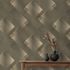 Vliestapete Grafik Metalloptik Grau Gold Metallic 10479-15 Zimmer 4