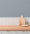 Vliestapete Struktur Fischgrät Motiv Blau Grau 79092-5 Zimmer 4