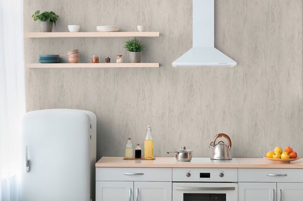 Vliestapete Gräser Motiv Grau Beige Silber Metallic 79094-2 Wohnung
