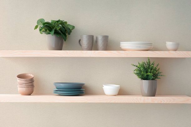 Vliestapete Uni Textil Struktur Beige Grau 79098-8 Raum