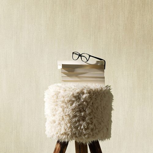 Vliestapete Einfarbig Betonoptik Beige 10534-02 Zimmer