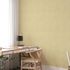Vliestapete Einfarbig Betonoptik Gelb Beige 10534-27 Raum 4