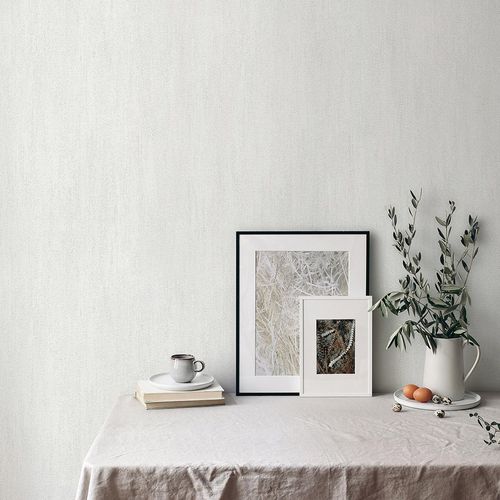 Vliestapete Einfarbig Betonoptik Hellgrau 10534-31 Zimmer