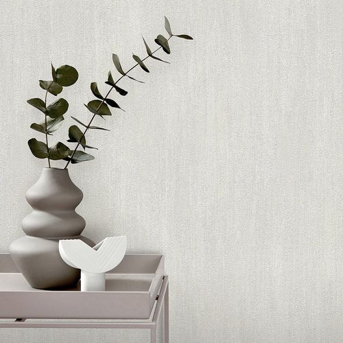 Vliestapete Einfarbig Betonoptik Grau Beige 10534-38 Zimmer