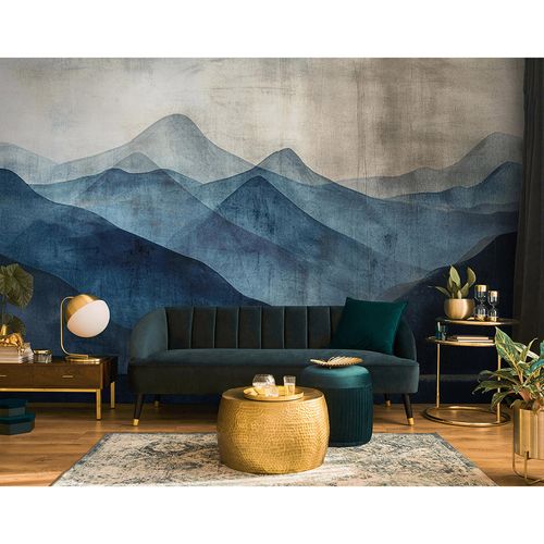 Guido Maria Kretschmer Fototapete Landschaft Blau Grau Zimmer