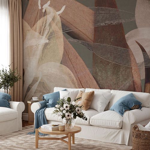 Guido Maria Kretschmer Photo Wallpaper Flowers Brown Grey