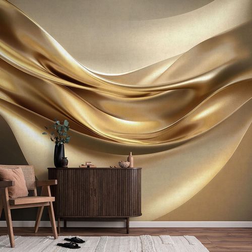Guido Maria Kretschmer Fototapete Stoff Gold Metallic Zimmer