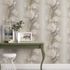 Non-woven wallpaper vintage floral brown beige 10513-37 4