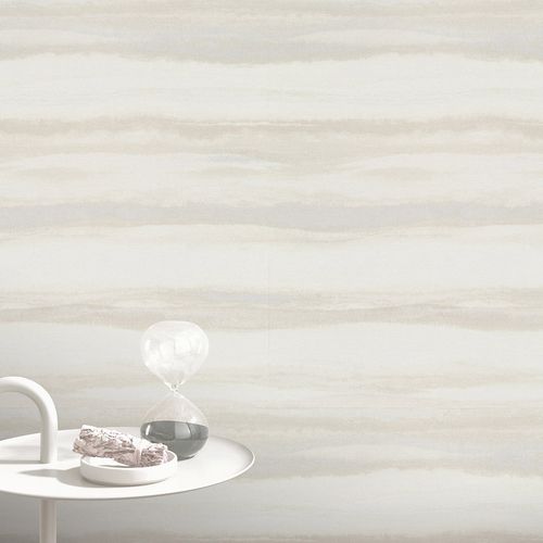 Vliestapete Streifen Creme Beige Braun Glitzer 10515-38 Raum