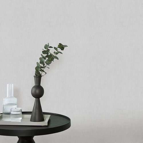 Vliestapete Einfarbig Modern Hellgrau Glitzer 10539-31 Raum