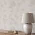 Vliestapete Tropisch Blätter Beige Grau 10459-02 Zimmer 1