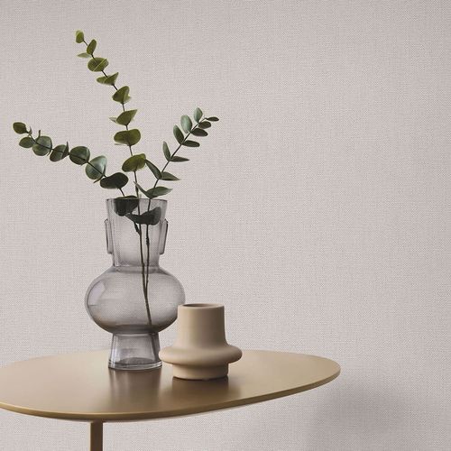 Vliestapete Einfarbig Struktur Rosa Grau 10463-05 Zimmer