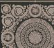 Wallpaper Versace Floral Black Beige Gloss 79134-1 2