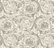 Non-woven wallpaper Versace floral cream white grey 79135-3 2