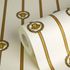 Vliestapete Versace Logo Creme Gold Metallic 79173-1 Detail 4