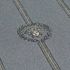 Non-woven wallpaper Versace logo gray gold metallic 79173-4 6