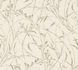 Vliestapete Wildblumen Creme Beige Metallic 79004-1 2