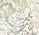 Vliestapete Floral Aquarelloptik Weiß Grün Braun 79009-2 2