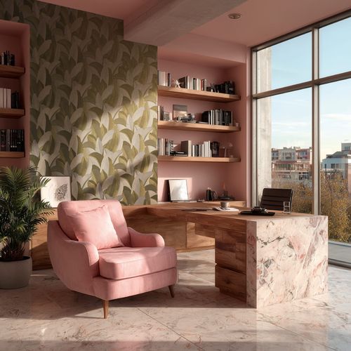 Vliestapete Tropen Blätter Beige Gold Metallic 79039-3 Zimmer